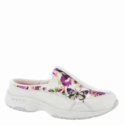 

Женские слипоны Easy Spirit Traveltime Mule 7,5 B(M) США — белый/разноцветный/цветочный, White/multi/floral