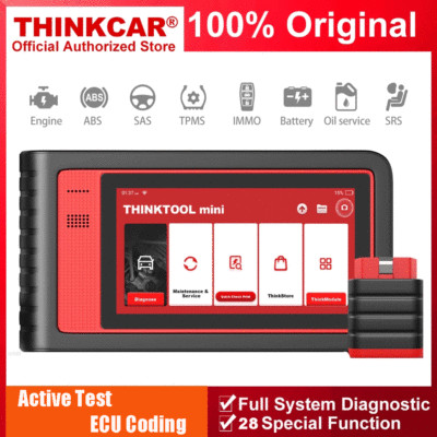 Automotive All System Car OBD2 Scanner Diagnotic Scan Tool Tablet DPF Oil TPMS