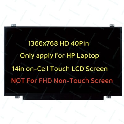 For New HP Chromebook 14-CA137NR LED LCD Touch Screen 14'' HD Display + Digitizer