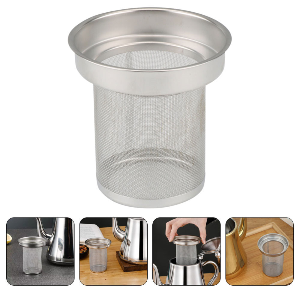 Silikon Teesieb Für Lose Teeblätter | Kleiner Filter Für Teekanne & Tassen | BPA-frei In 6 Farben