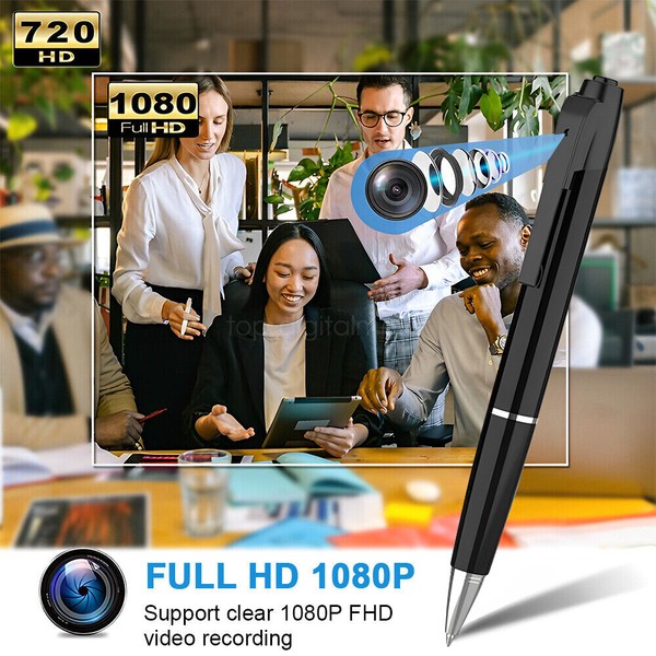 1080P HD Pocket Pen Camera Hidden Cam Mini Body Video Recorder DVR Security CAM - Image 6