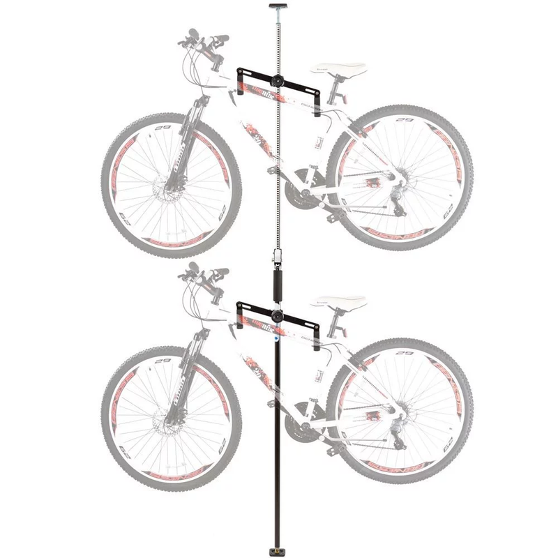 2Bike Stand 5 Double Vertical Bicycle Storage Hanger Rack Space Saving Organizer