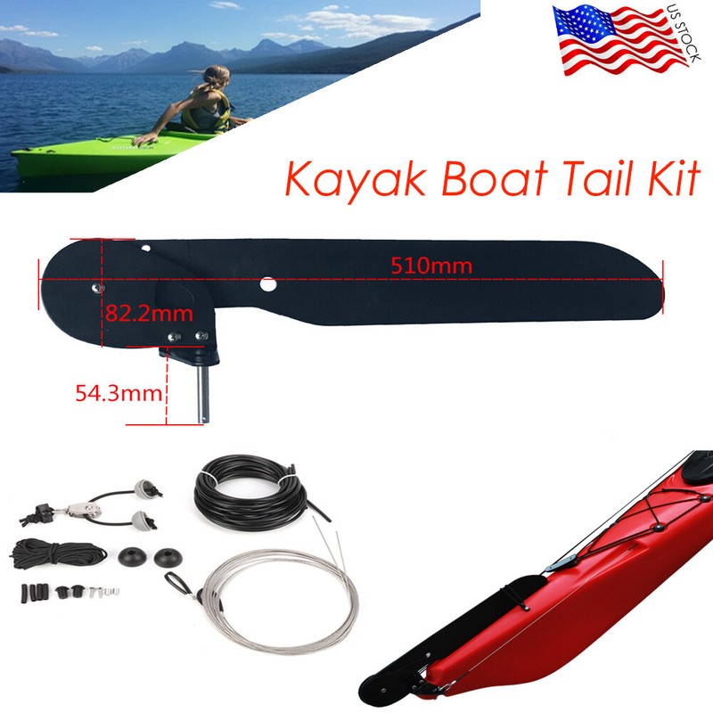 Boat Tail Kit Kayak Steering System Clip Buckle Kit Kayak Ru