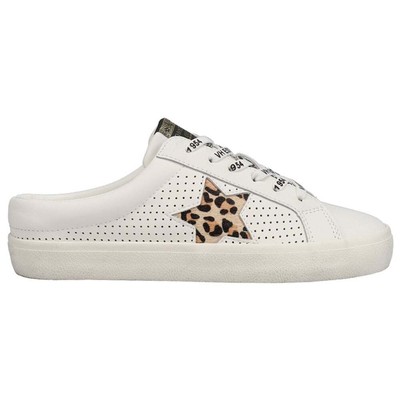 

Винтажные женские белые кроссовки Havana Queen Leopard Mule, повседневная обувь QUEEN-701, Белый, Vintage Havana Queen Leopard Mule