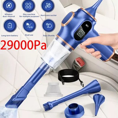 Cordless Wireless Air Blower Handheld Vacuum Cleaner Strong Suction Car Home