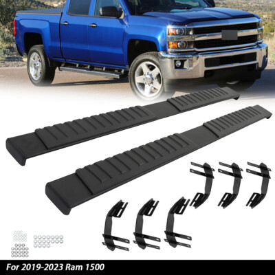 Running Boards Nerf Bars Side Steps Suit For 2019-2023 Dodge Ram 1500 Crew Cab