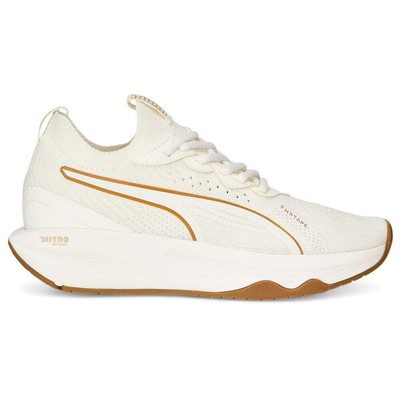 Puma Pwr Xx Nitro Luxe Training Женские белые кроссовки Спортивная обувь 37789202