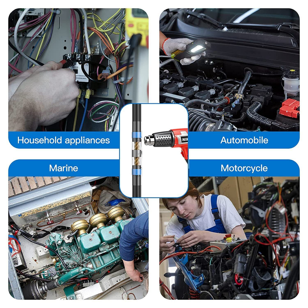 1000/800PCS Solder Seal Connector Waterproof Heat Shrink Terminal Solder Sleeve