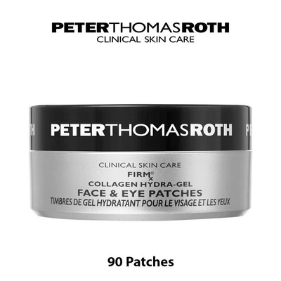 Peter Thomas Roth FIRMx Collagen Hydra-Gel Face & Eye Patches 90 Ct New No Box