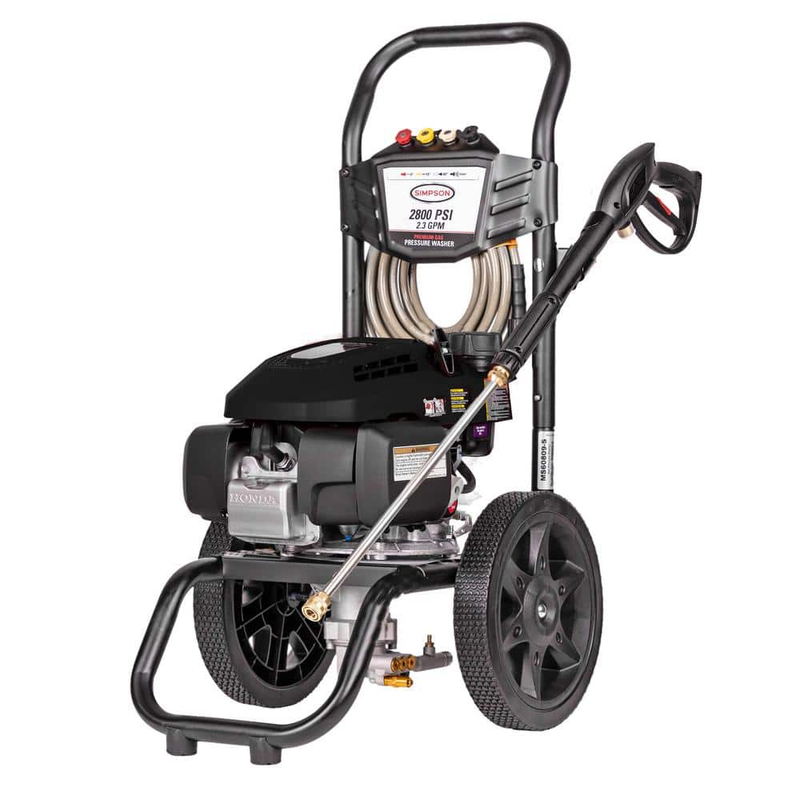 Simpson MS60773 2800 PSI at 2.3 GPM Gas Pressure Washer Powe
