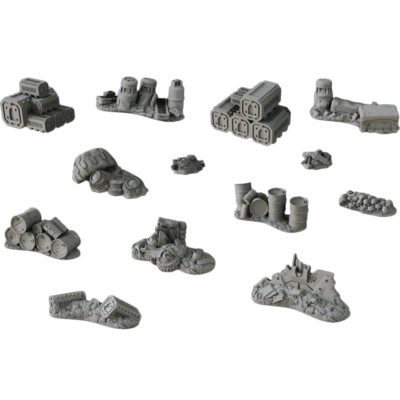 MGEMGTC228 Mantic Entertainment TerrainCrate: Sci-fi Scatter