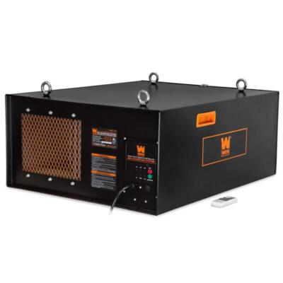 WEN Air Filtration System 3-Speed Remote-Controlled Filter Dust Remover Workshop