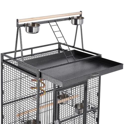 バードスタンド Amazon.com : ZENY 68-Inch Birdcage, Playtop Parrot Cage