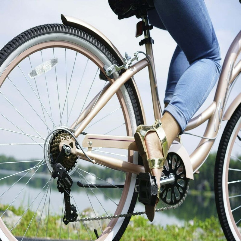 Kent 26 In. Bayside Women's Cruiser Bike, Rose Gold Gift Bicycle