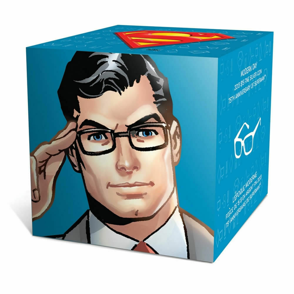 75th Anniversary of Superman™: Modern day - 2013 Canada $15 Fine Silver Coin
