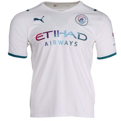 

Футболка Puma Mcfc Away с круглым вырезом и коротким рукавом с логотипом WSponsor Boys Siz, Белый, Puma Mcfc Away Shirt Logo Crew Neck Short Sleeve Soccer Jersey WS