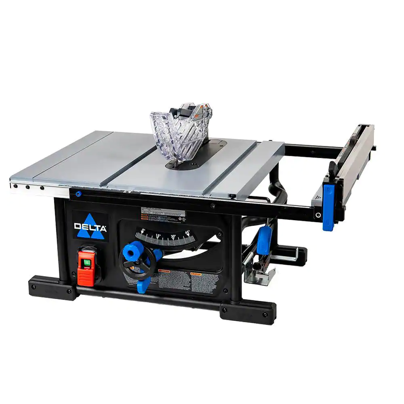 10 In. Portable Contractor Table Saw