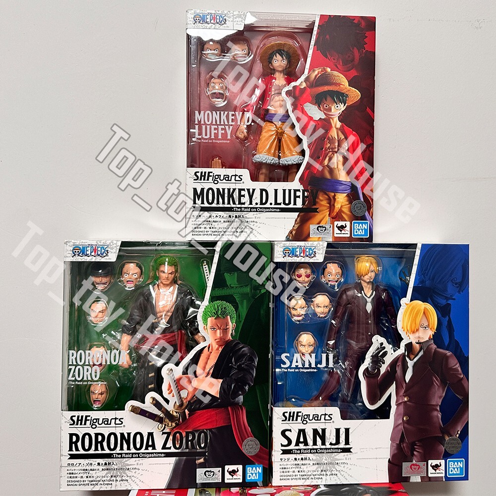 SHFiguarts MONKEY.D.LUFFY フィギュア 3点セット Amazon.com: TAMASHII NATIONS - One Piece - Monkey D. Luffy