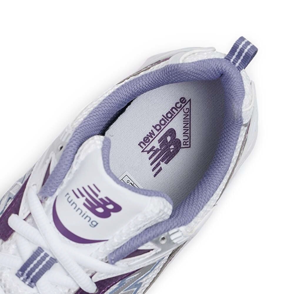 スニーカー New Balance MR530RE 4FT381 New Balance 530 MR530RE WHITE / PURPLE US 5 - 10 UNISEX SIZE