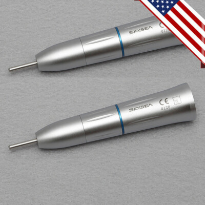2Pcs Internal Dental Low Speed Straight Handpiece E-TYPE 1:1 D5-J