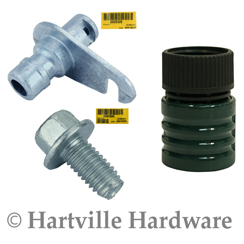 John Deere Mower Deck Wash Port Fits Many Mass Brands GX22426,GX22425