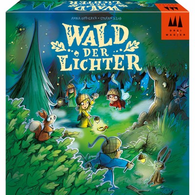 Schmidt Spiele Drei Magier Wald der Lichter Kinderspiel Kinder Spiel Brettspiel