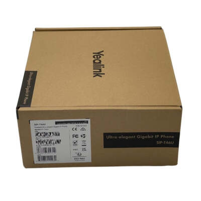 Yealink SIP-T46U Gigabit IP Phone (1301203) - Brand New w/1-Year Warranty