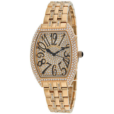 Pre-owned Christian Van Sant Women's Rose Gold Dial Watch - Cv0262