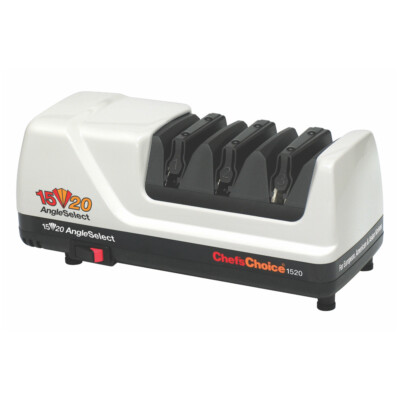 Chef s Choice White 1520 AngleSelect Diamond Hone Electric Knife Sharpener