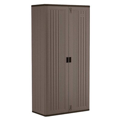 SUNCAST BMC8000 Strg Cab,80.25''x40''x20.25'',Silver,3Shlv 32XT02