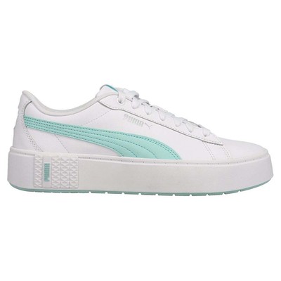 

Puma Smash V2 Platform Женские белые кроссовки Повседневная обувь 373035-09, Белый, Puma Smash V2 Platform