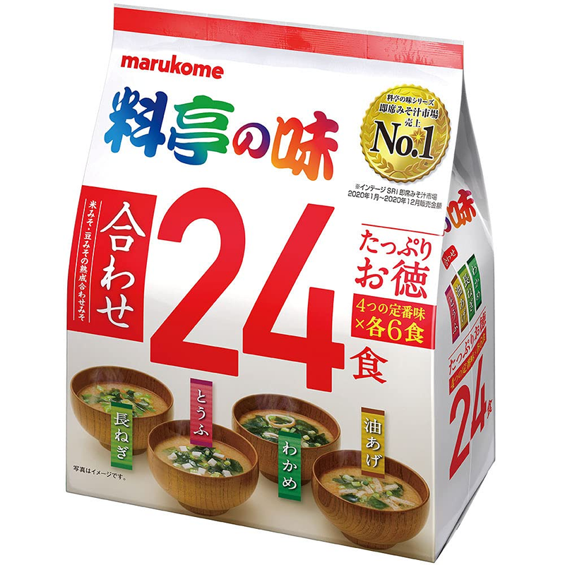 Plenty of Taste of the Restaurant Instant Miso Soup 24 Meals