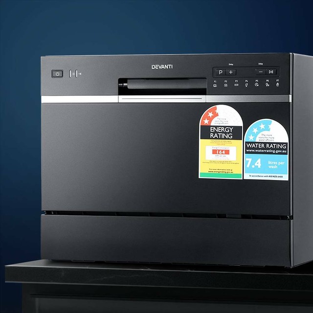 benchtop dishwasher 6 place setting counter bench top dish washer