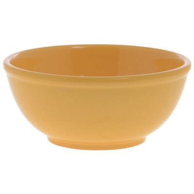 HUBERT  Serving Bowl, Round, Yellow Heavyweight Melamine - 8'' Dia x 3 1/2'' H