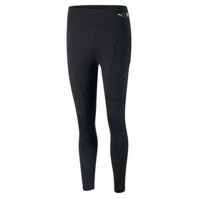 

Леггинсы для бега Puma First Mile X High Waist 78 женские черные спортивные повседневные 52, Черный, Puma First Mile X High Waist 78 Running Leggings