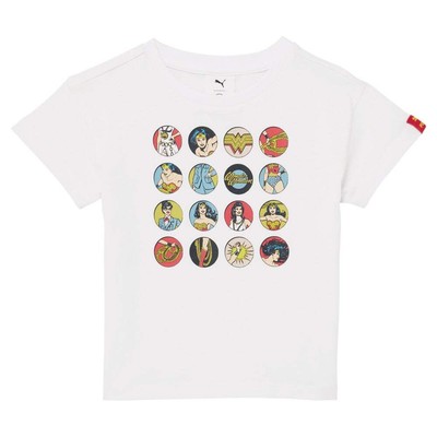 

Puma Jl X Graphic Crew Neck Short Sleeve TShirt Малыши Мальчики Белые повседневные топы 8, Белый, Puma Jl X Graphic Crew Neck Short Sleeve TShirt Toddler