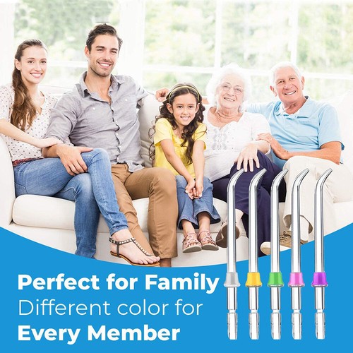 10PACKS Flosser Replacement Tips for Waterpik Water Reach Flosser Refill Heads