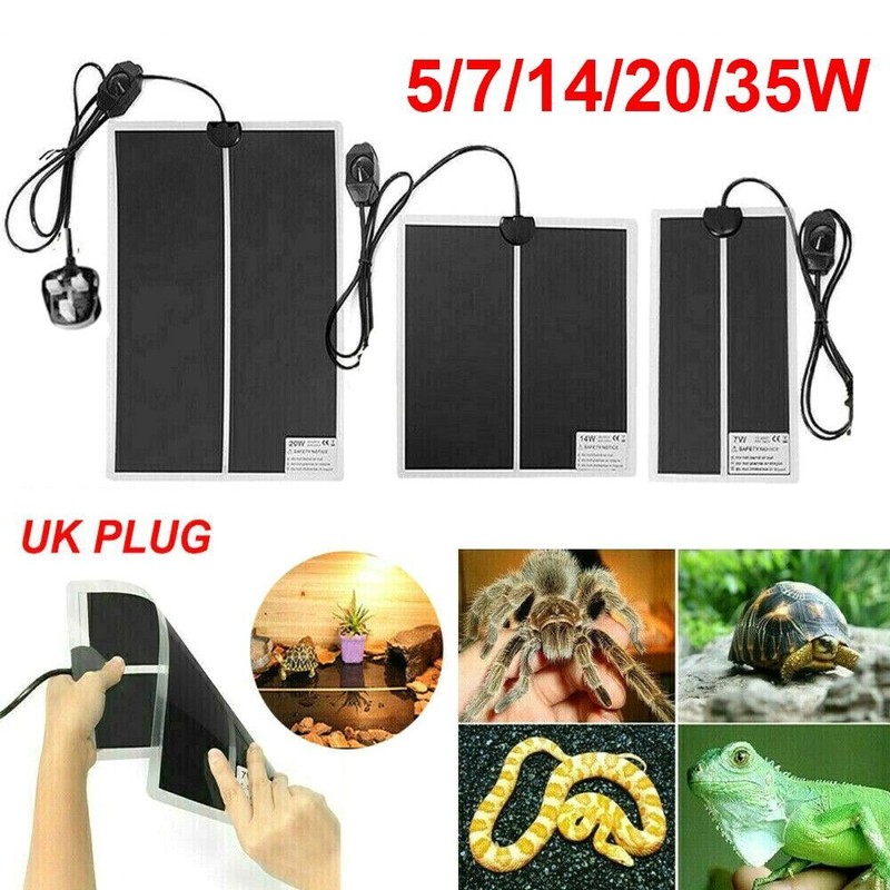 Reptile Vivarium Heating Mat Pet Pad Heating Pad