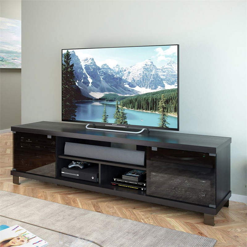 Credenza Entertainment Center Cabinet 85 Inch Console Wide S