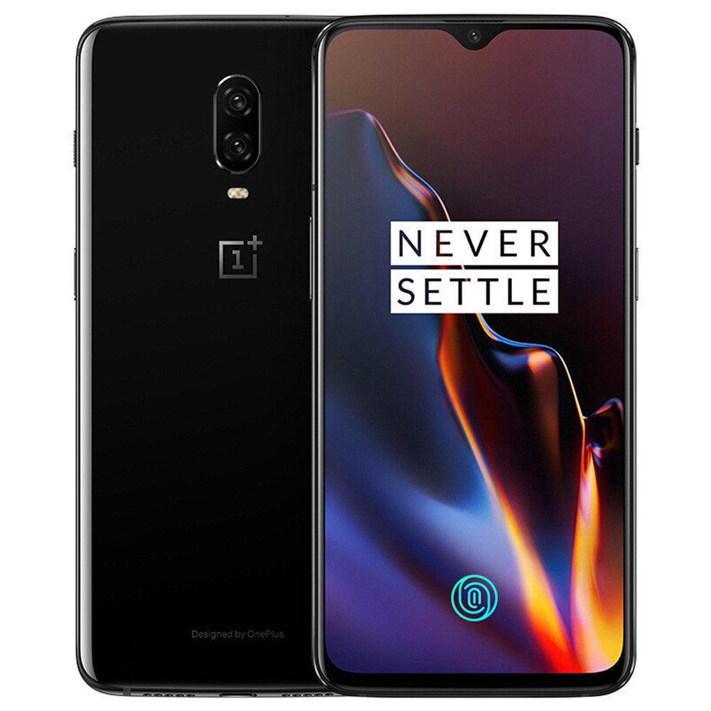 美品 oneplus 6 6GB 64GB ミラーブラック OnePlus 6T Mirror Black 6/128GB 6.41