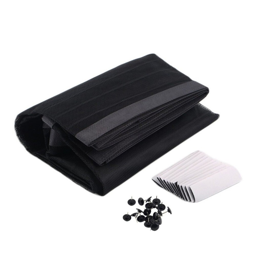 Magnetic Screen Door Mesh Curtain Durable Heavy Duty Mosquito Net Bug Hands Free