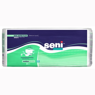 SENI Super Plus Briefs for Heavy to Severe Incontinence-Packs