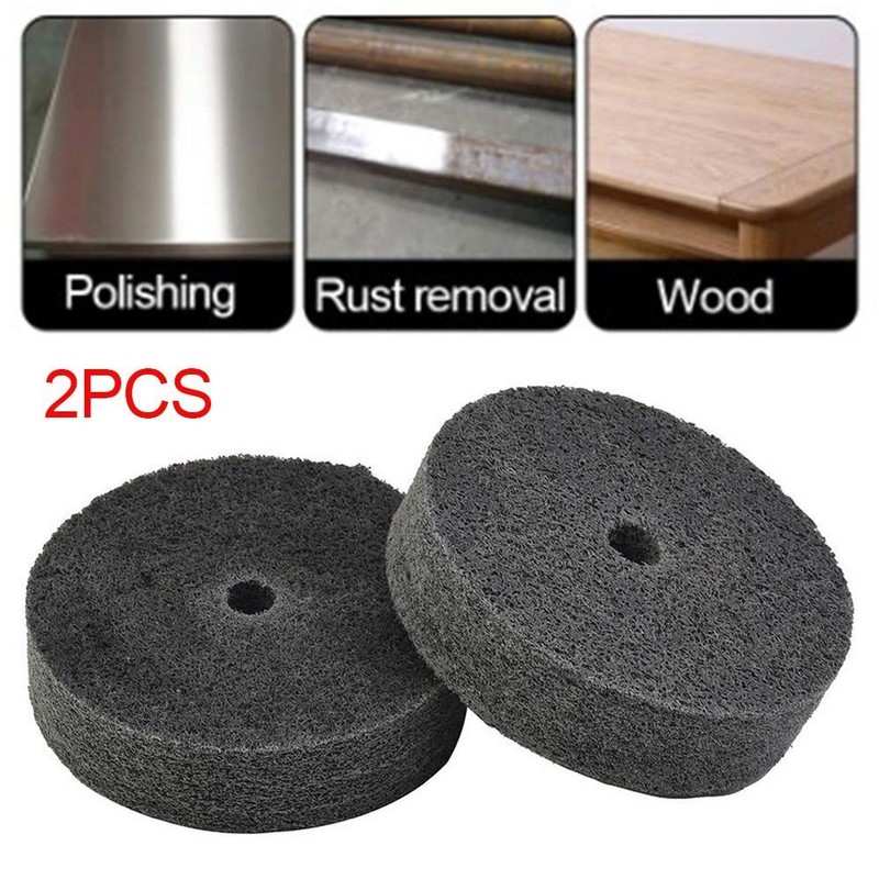 3-inch Fiber Buffing Wheel Polishing Wheel Bench Grinder Nylon Polisher Pad