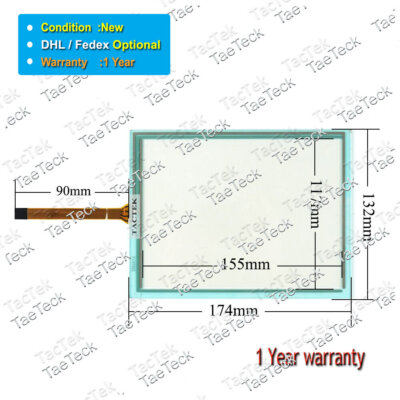 Touch Screen Panel Glass Digitizer for DENSO TP-RC7M-1 Robot Teach Pendant 