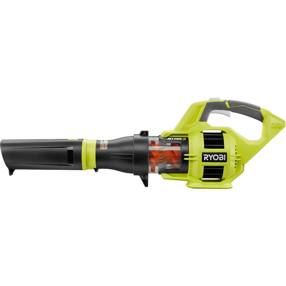 Ryobi Leaf Blower 40-Volt Lithium-ion Cordless 110 MPH Variable-Speed Bare Tool