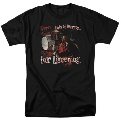 NCIS Thanks For Listening - Men's Regular Fit T-Shirt