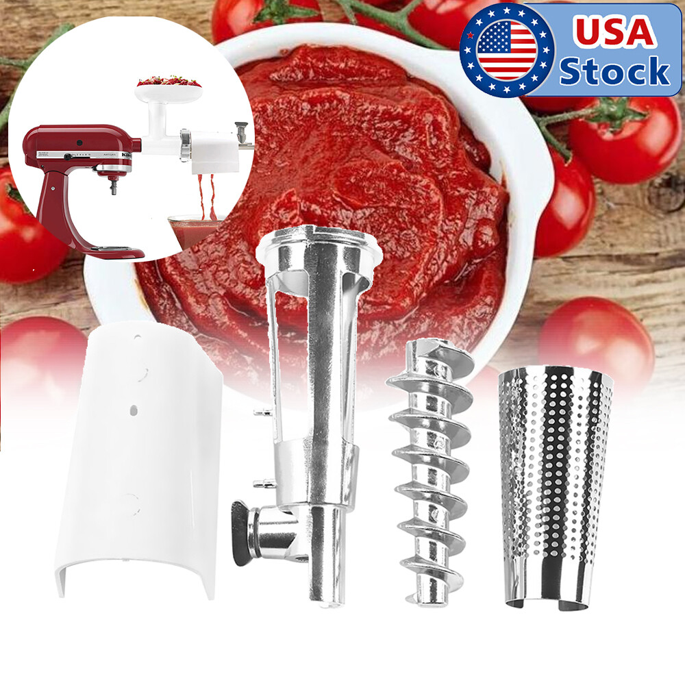 Tomato Juicer Attachment for Kitchen aid MixerFruit Vegetable Strainer Grinder
