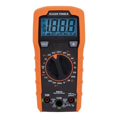 Klein Tools MM325 600V Manual-Ranging Digital Multimeter New