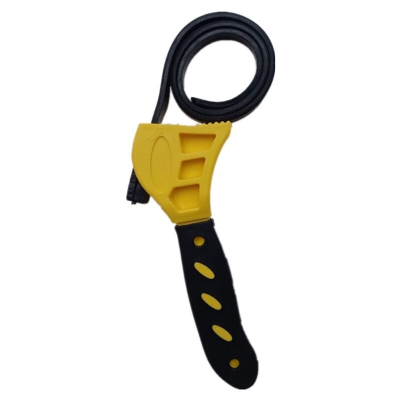6/8 Inch Belt Wrench Oil Filter Puller Strap Spanner Strap Opener Chain Wrench