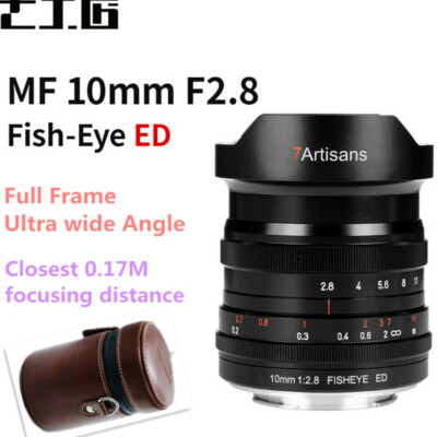 7artisans 10mm F2.8 Full Frame Wide Angle Fisheye Lens For Leica L SL S1R Camera